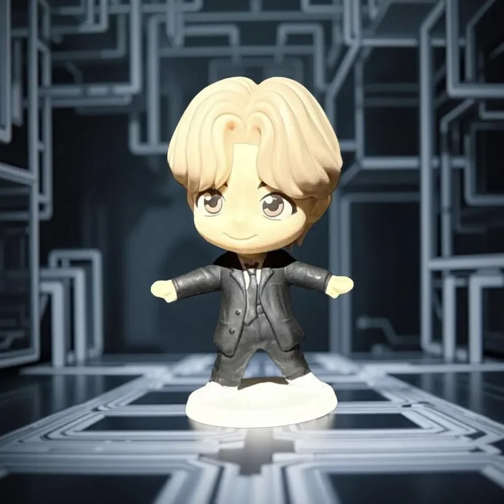New 2025 McDonald's TinyTan x BTS Throwback Jung Kook Happy Meal Toy Figure